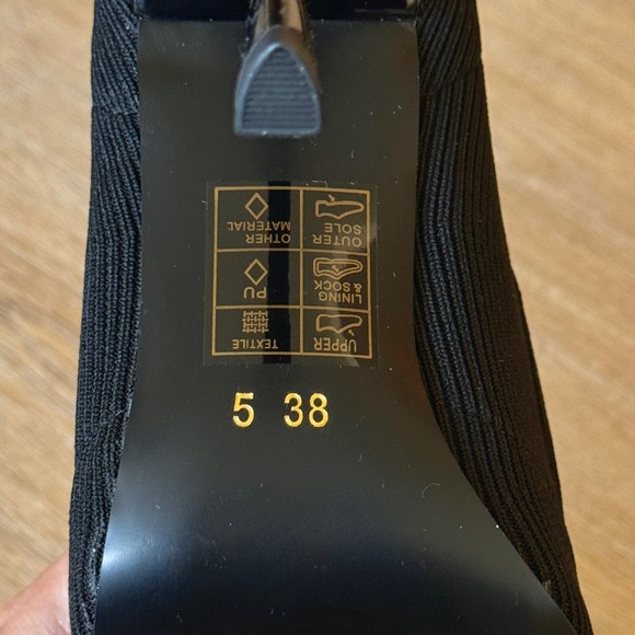 River Island heeled boots / size 38 / 7.5 - Picture 4 of 4